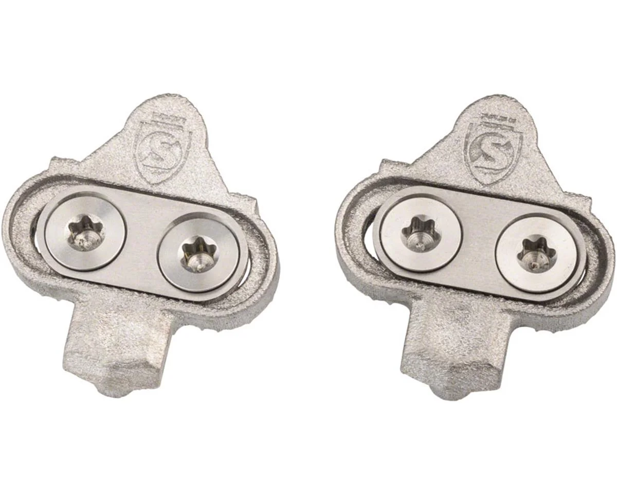 Silca 3D-Printed Titanium Mountain Cleats (w/ Ti Hardware) (4°) (Fits Shimano SPD Pedals)